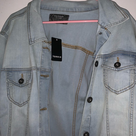 Torrid FITTED TRUCKER JACKET - Picture 6 of 8